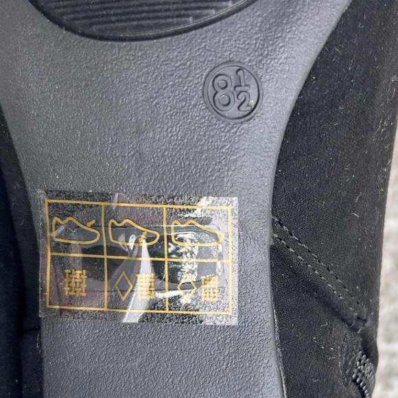 Journee Collection Boots Womens 8.5 Black Kitten Heel Side Zip Pointed Toe‎ - Picture 10 of 12